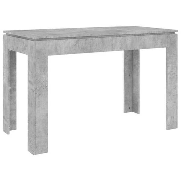 Moderna matbord 120 x 60 x 76 cm grå ingenjörsträ DEC036866 kastanj
