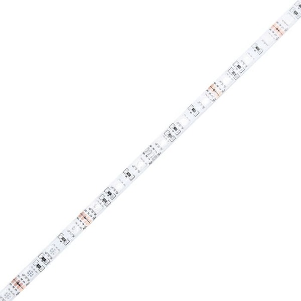 Sæt med 2 natborde med skuffe og LED 38 x 34 x 50 cm i sort ingeniørtræ DEC032861 kastanj