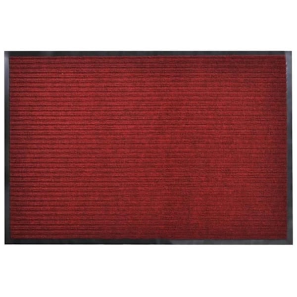 Dörrmatta - PVC - Röd - 120x180 cm - Halkfri - Rektangulär Röd