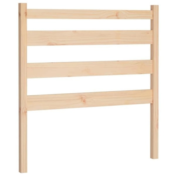 Hovedgærde - Massivt fyrretræ - 96x100 cm - Moderne stil - Elegant design - Brun