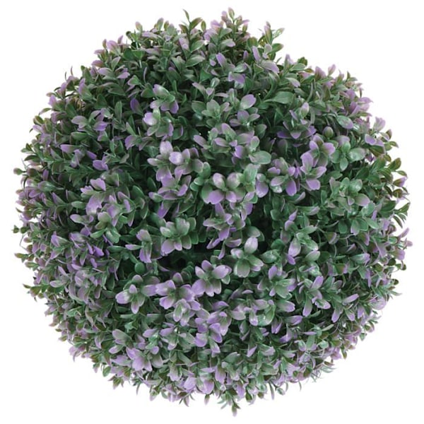 Konstgjord bokskula i form av topiary inredningsdekoration för inomhus eller utomhus diameter 35 cm lila 04_0006007 Guld