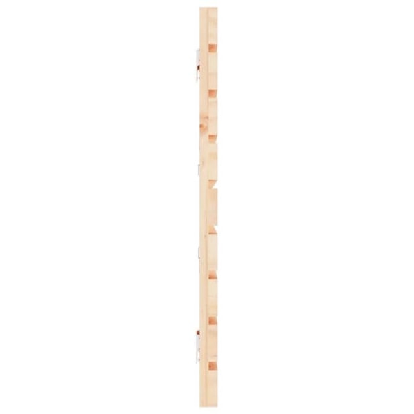 Sengegavl i massiv fyrretræ - Brun - Klassisk - Tidløs - 166 x 3 x 63 Massiv furu