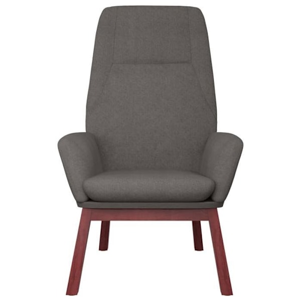 Moderne grå stof lounge stol sofa stol DEC026669 Grå