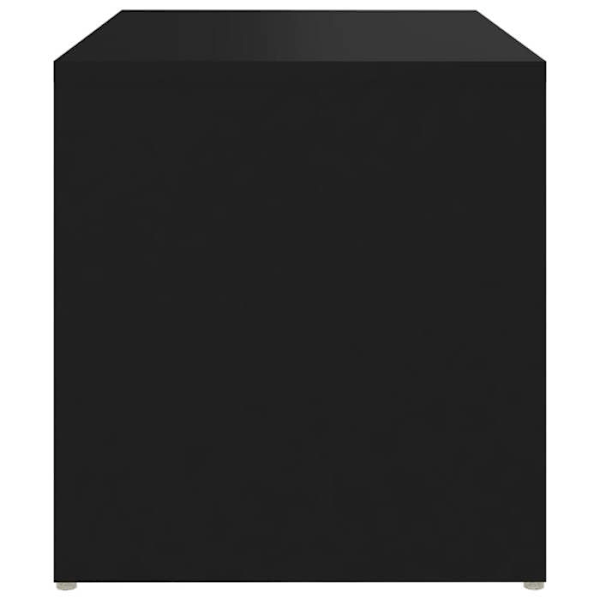 Konsolepöytä sisäänkäynnille olohuonekaluste 59 x 36 x 38 cm musta engineering-puu DEC032503 kastanj