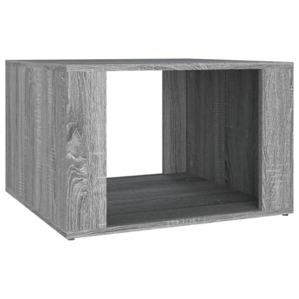 Yöpöytä avoimella osastolla 57 x 55 x 36 cm harmaata tarvikepuuta DEC034683 kastanj