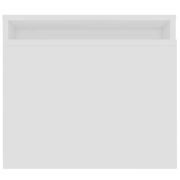 Set av staplade soffbord 100 x 48 x 40 cm i vitt ingenjörsträ DEC031268 Vit