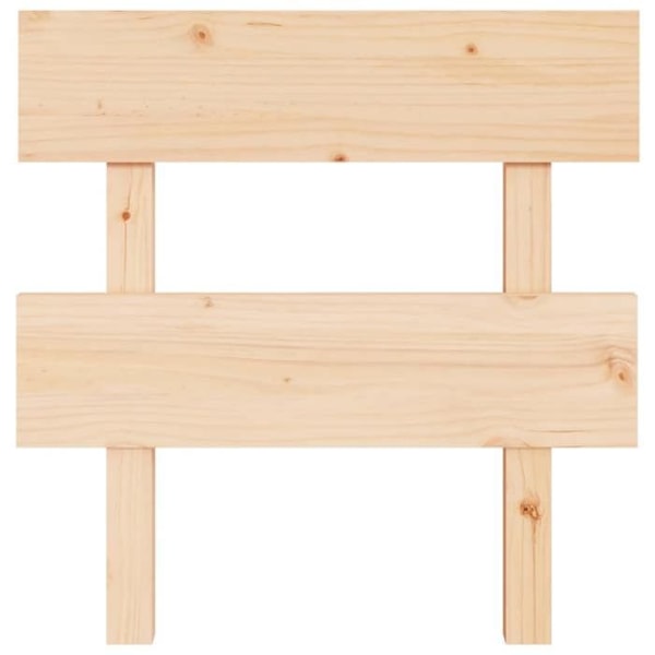 Hovedgærde - Massivt fyrretræ - 93,5 x 3 x 81 cm - Moderne stil - Brun farve
