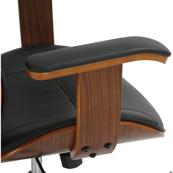 Ergonomisk skrivbordsstol kastanj