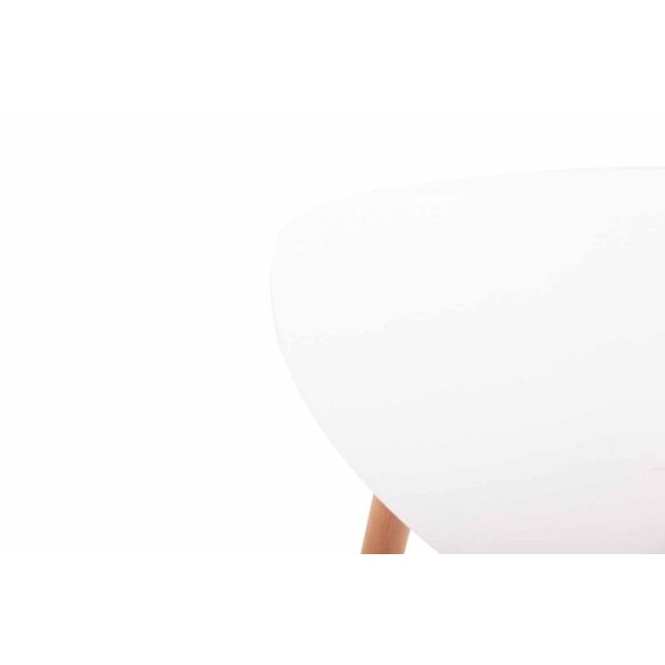 Køkkenbord, sidebord i træ, hvid farve, højde 75 Ø 60