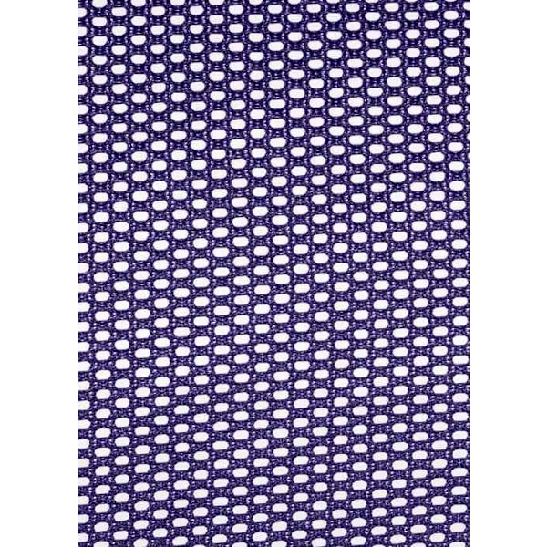 Højden justerbar kontorstol med åndbart mikrofibernet i violet, ben af hvid metal 10_0002696 Vit