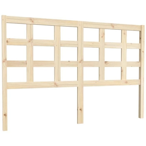 Huvudgavel till sängmöbel sovrum möbel 145,5 x 4 x 100 massivt furu
