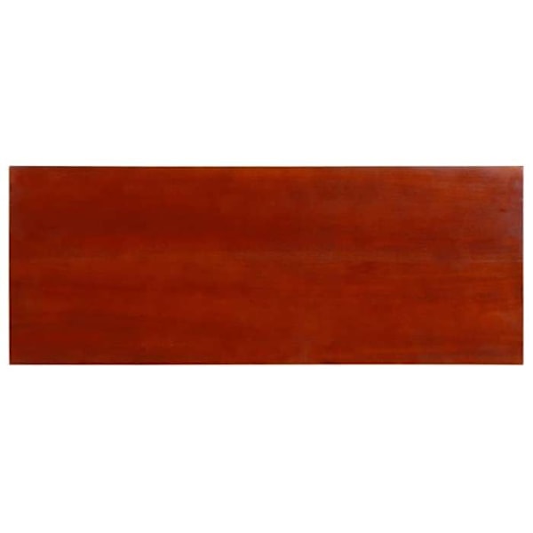 Konsolbord med skuffer 90 x 30 x 75 cm i massiv mahogni DEC032042 kastanj