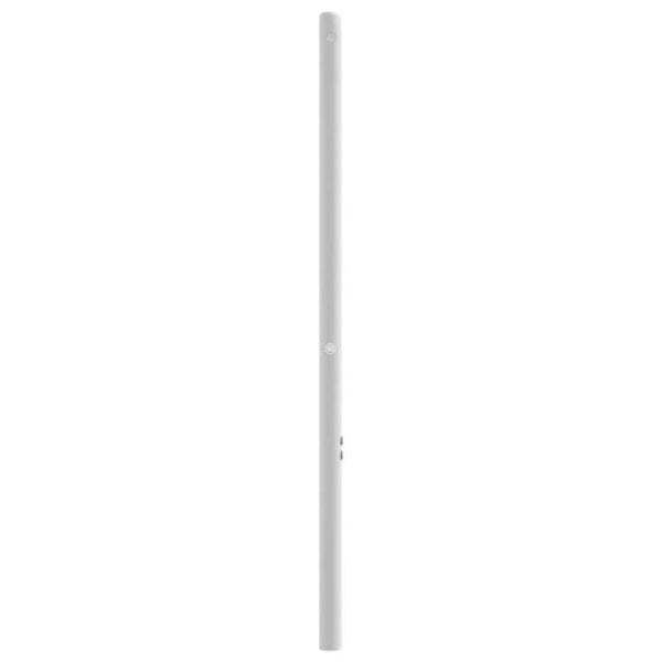 Huvudgavel till säng tillbehör sovrum möbel 80 cm metall vit TDL0202456