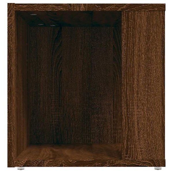 Kulmatuoli, 33 x 33 x 34,5 cm, ruskea tekninen puu DEC032396 kastanj