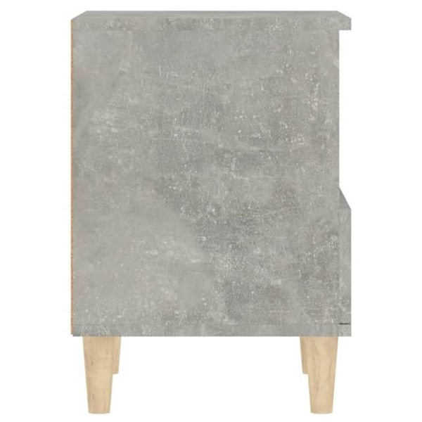 2 kpl yöpöytiä laatikolla ja avoimella lokeroilla 40 x 35 x 50 cm harmaata MDF- levyä DEC035363 kastanj