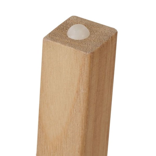 Sängbord i retrodesign med lådor 59x40x30cm i vitt trä 04_0002894 Vit