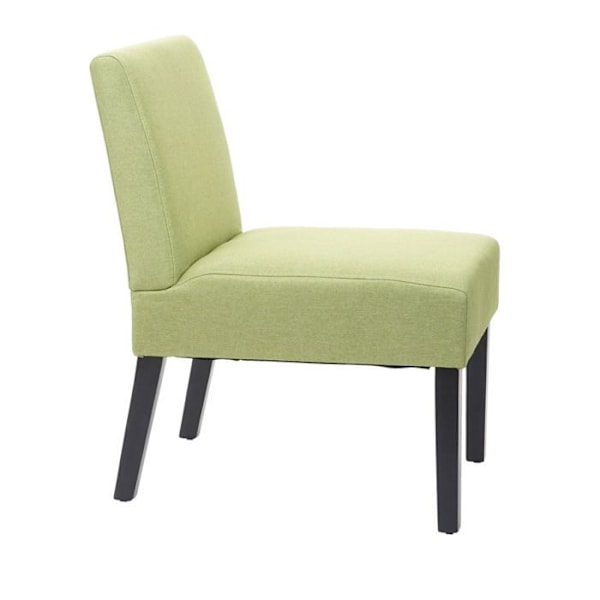 Sæt med 2 spiseborde i grøn stof, ben i træ, enkelt design, ekstra lang sæde 04_0000396 kastanj