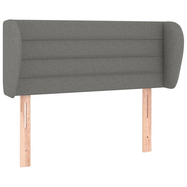 Hovedgærde - Klassisk - Mørkegrå - 93x23x78/88 cm - Træ - Holdbar Mörkgrå