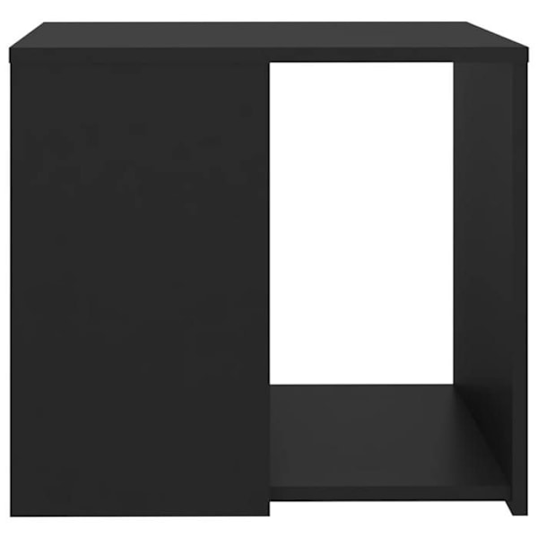 Konsolbord til entré, stue møbel 50 x 50 x 45 cm, sort ingenieurtræ DEC032498 kastanj