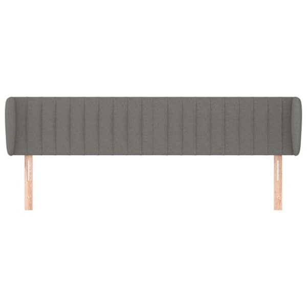Pääty - Huoneen lisävaruste - Tumma harmaa - 203x23x78/88 cm - Klassinen tyyli - Kestävä Mörkgrå
