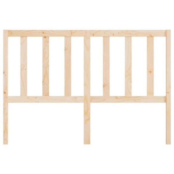 Hovedgavl til soveværelse, seng, møbel 166 x 4 x 100 cm, massivt fyrretræ TDL0206626