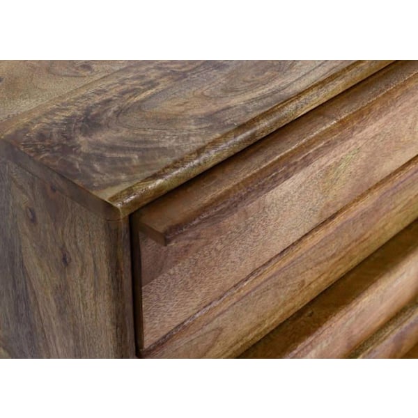 Buffé med 5 lådor i mangoträ 81 x 65 x 43 cm 04_0005977 kastanj