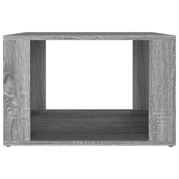 Yöpöytä avoimella osastolla 57 x 55 x 36 cm harmaata tarvikepuuta DEC034683 kastanj