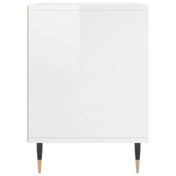 Natskab med åben rum 40 x 35 x 50 cm hvidt ingeniørtræ og metal DEC033469 Vit