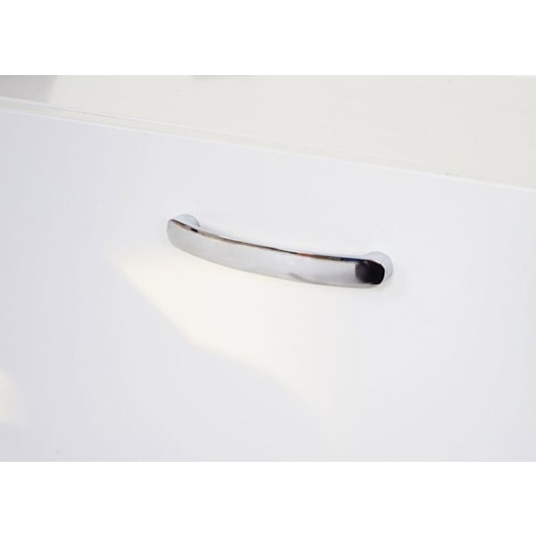 Lavemaskineskabe med skuffe 33 x 61 x 52 cm hvid stål 04_0007833 Vit