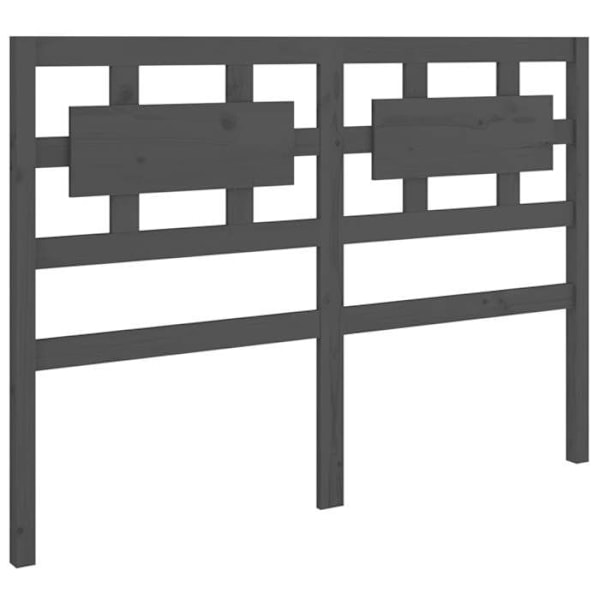 Hovedgærde - Ikke specificeret - 165,5 x 4 x 100 cm - Massiv træ - Farve grå - Moderne design Grå