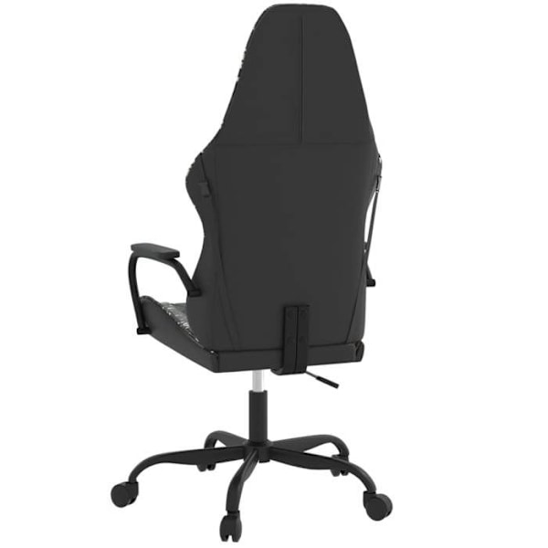 Kontorsstol gaming i svart PVC och kamouflage DEC025967 Svart