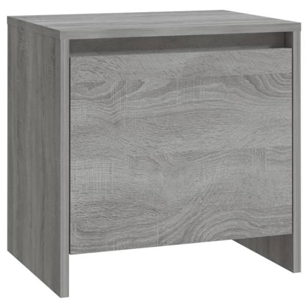 Natteskab med skab med dør 45 x 34 x 44,5 cm grå ingeniørtræ DEC034670 kastanj