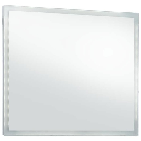 LED-väggspegel för badrum 80 x 60 cm DEC022608