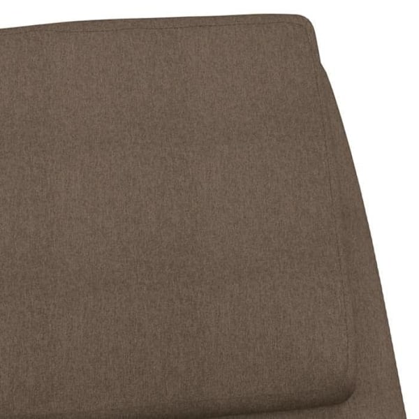 Moderne taupe stof loungestol sofa design DEC026771 Mol