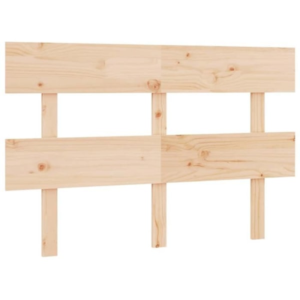 Huvudgavel till sovrum, sängtillbehör, möbel 124 x 3 x 81 massivt furu