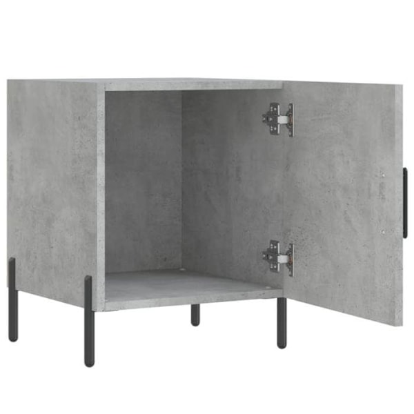 Natturs med rum med dør 40 x 40 x 50 cm grå ingeniørtræ DEC034023 kastanj
