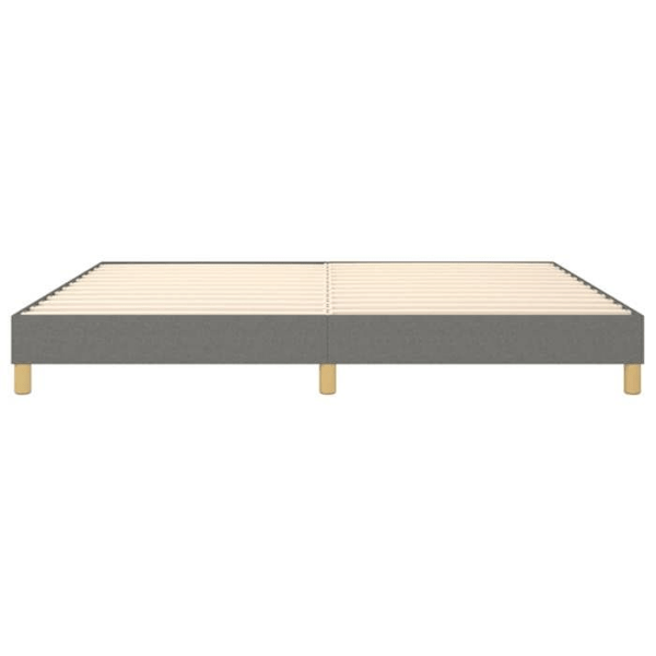 Sommier - TDL - 200x200 cm - Mörkgrå - Sperrträ-lameller - 2 platser Mörkgrå