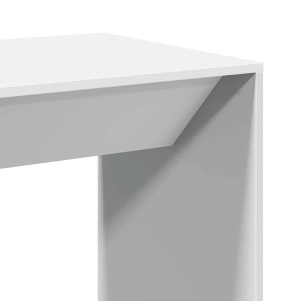 Multifunktionel sidebord højt 51 x 50 x 103,5 cm ingenieurtræ hvid DEC036412 Vit