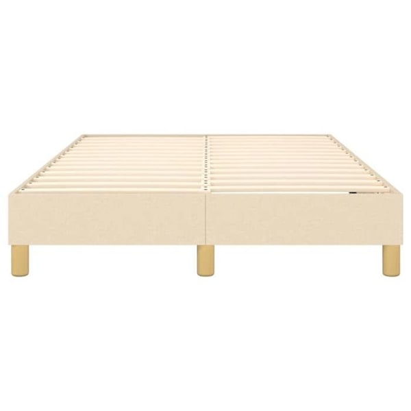 Sängram - Icke specificerad - 120x200 cm - Krämfärgad tyg - 1 plats - Modern design Grädde