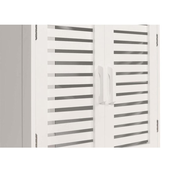 Kylpyhuoneen allaskaappi, 60 x 60 x 30 cm, valkoinen MDF, 04_0007843 Vit