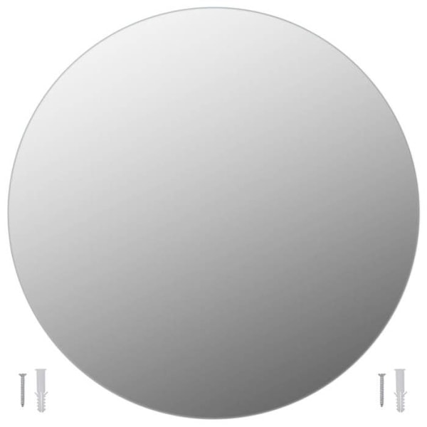 Set med 2 väggspegel av 50 Rund Glas