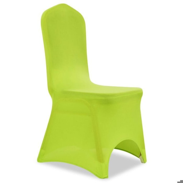 Stolöverdrag, elastiska, 6 st, grön