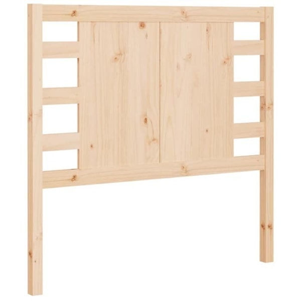 Hovedgærde - TDL - 96x4x100 cm - Massiv fyrretræ - Brun - 1 person