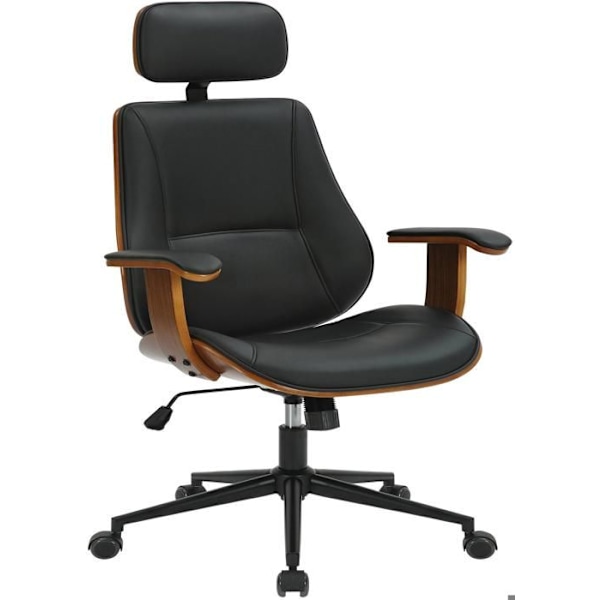 Ergonomisk skrivbordsstol kastanj