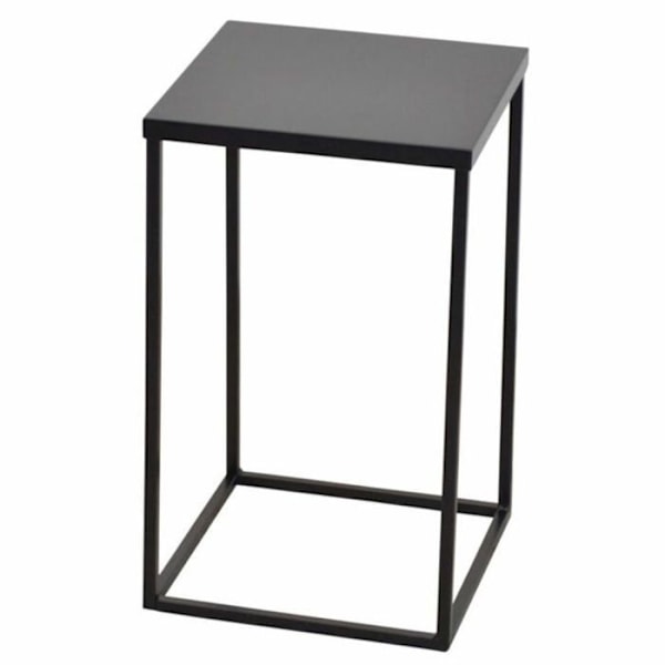 Bord af metal i sort, moderne design 30 x 30 x 50