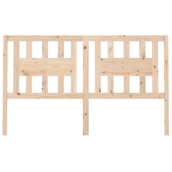 Hovedgærde - TDL - 126x100 cm - Massivt fyrretræ - Brun - 1 person