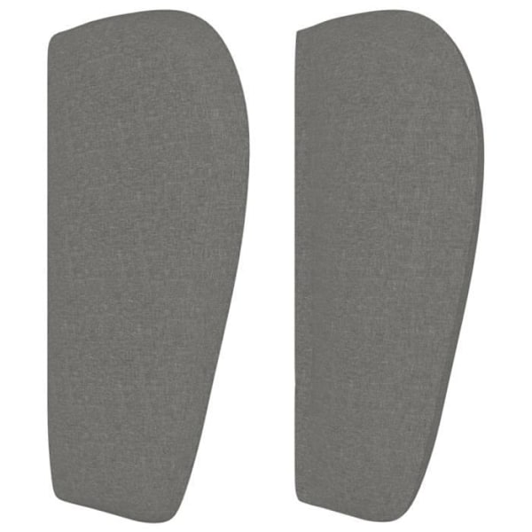 Sänggavel - Sovrumsaccessoar - Mörkgrå - 83x23x78/88 cm - Klassisk stil - Hållbar Mörkgrå