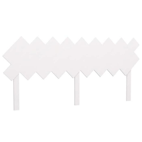 Sänggavel tillbehör liggande sovrum möbel 178 x 3 x 80,5 vit furu
