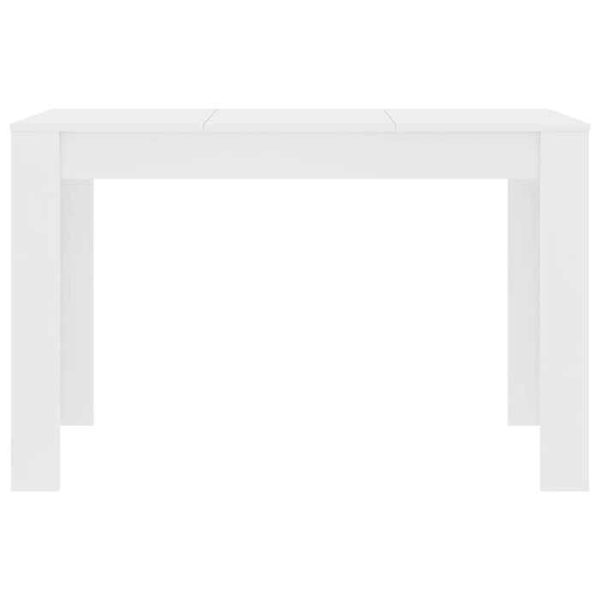 Moderne spisebord i design 120 x 60 x 76 cm hvidt ingeniørtræ DEC036760 Vit