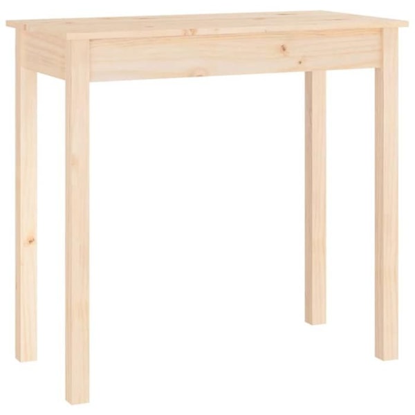 Pöytäconsole eteispöytä 80 x 40 x 75 cm massiivipinopuusta DEC031576 kastanj